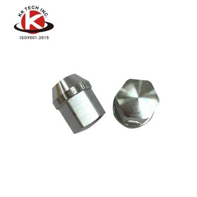 China 7075 Forged Aluminum Truck Wheel Plugs Cover Nut Wheels 12x1.5 for sale