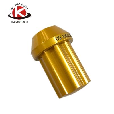 China Auto part m12x1.5 rear wheel aluminum nut for sale