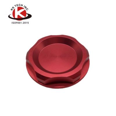 China Aluminum Precision Parts Motor Engine Bottle Car Fuel Tank Cap for sale