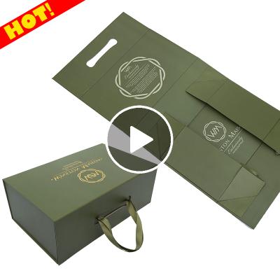 China DK01 Handmade Custom Logo Printed Magnetic Paper Cardboard Packaging Gift Box for sale