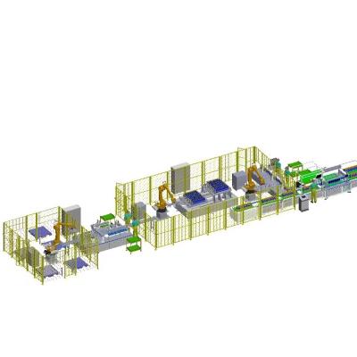 China 18650 Lithium Battery Pack Assembly Line Lifepo4 Cell Battery Module Pack Line For Energy Storage for sale