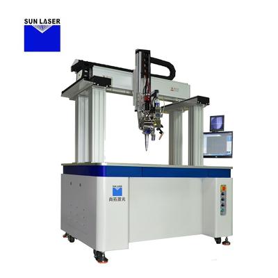 China Automatic Gantry Galvanometer Laser Welding Machine for 18650 Battery Production Line for sale