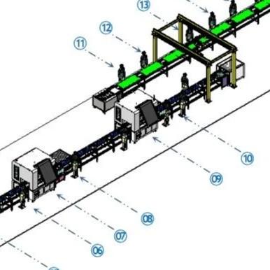 China Manufacturing equipment for the production of prismatic lithium-ion battery pack assembly lines for sale