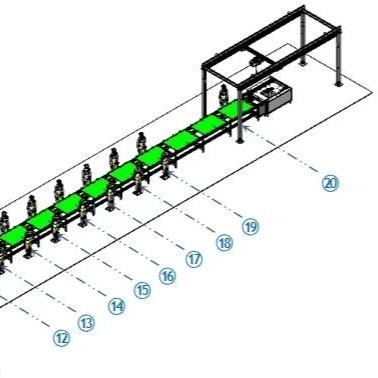 China Automated Lithium Battery Production Line Customizable for Single/Double Group Types 10PPM for sale