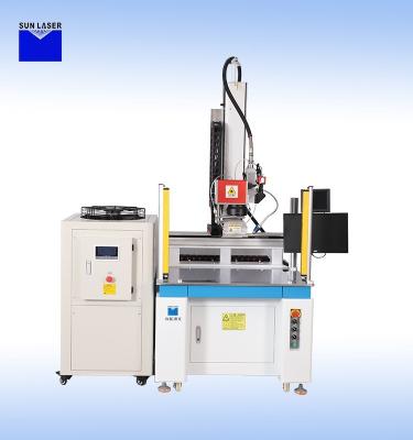 China Prismatic square lithium battery pack continuous fiber laser welding machine for sale