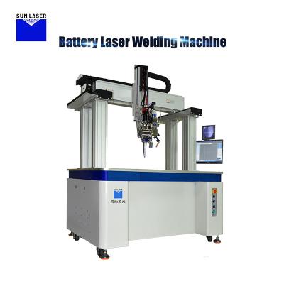 China Industrial Square Lithium Battery Collimated Laser Welding Machine Square 6000w for sale