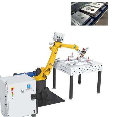 China Industrial Six Axis Robot Laser Welding Machine Lithium Battery Welding Robot for sale