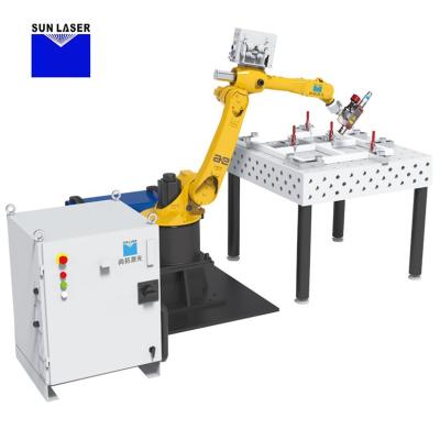 China Six-Axis Robot Lithium-Ion Automatic Welding Machine Automotive Battery Production Robot for sale