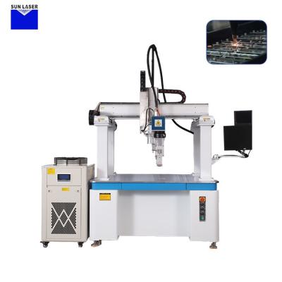 China Cylindrical Lithium Battery Laser Welding Machine 6000W Battery Pack Laser Welding Machine With CCD Monitor for sale