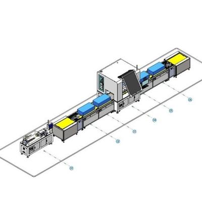 China New Energy Battery Pack Module Production Line Fully Automatic Es Battery Module Pack Assembly Line for sale