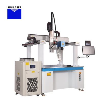 China Fully Automatic Cylindrical Square Lithium Battery Laser Welding Machine for sale