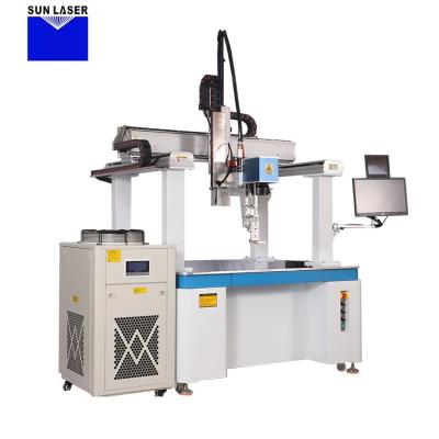 China Ccd Monitoring System Automatic Platform Laser Welding Machine Pole Ear And Electrode Battery Laser Welding Machine for sale