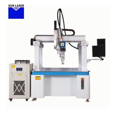 China 4-Axis Cnc Platform Fiber Laser Welding Machine Suitable For Square Battery Cylindrical Battery Welding for sale