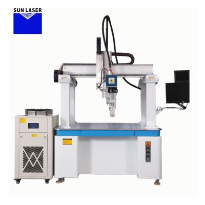 China Platform Fiber Laser CCD CNC Automation Lithium Battery Laser Welding Machine 3000W for sale