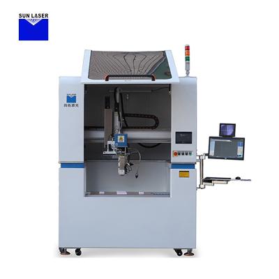 China Cnc Automatic Fiber Laser Welding Machine With Cd 3000W 4000W 6000W 5 Axis Platform Lithium Ion Battery Laser Welding Equipment for sale