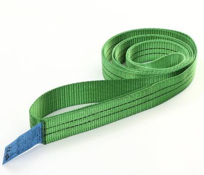 China 2ton polyester one way sling in 1492-1-2000, endless webbing endless lifting sling for sale