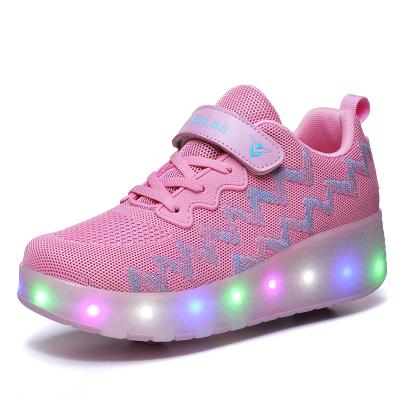 China Fashion Kids Sneakers Custom Kids Shoes Massage Roller Boys Girls Roller Skating Shoes In Low Price for sale