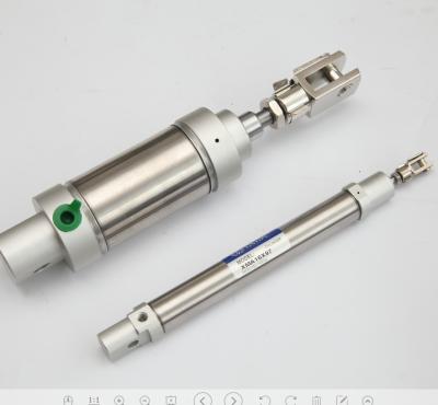 China 304 Series Stainless Steel MA Series Pneumatic Actuator Stainless Steel Body Air Cylinder for sale