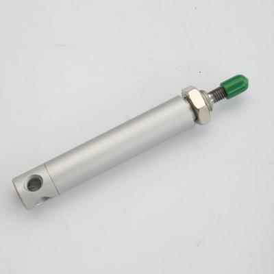 China Aluminum Alloy Pneumatic Barrel Air Alumiun Alloy Spring Return Single Acting Cylinder for sale