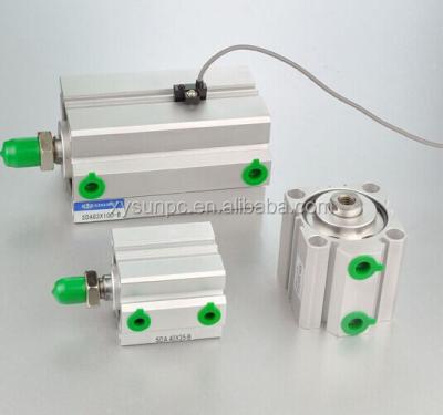 China Building Material Shops TS16949 Certified Factory Made In China Mini Stroke Pneumatic SDA Cylinder Cylinder for sale