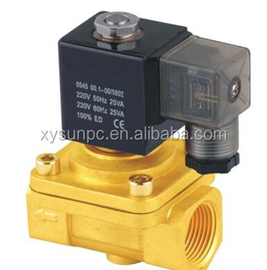 China PU220-06 PU Series Brass Solenoid Valve for sale