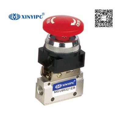 China mSv System Pneumatic Pneumatic Push Button Valve for sale