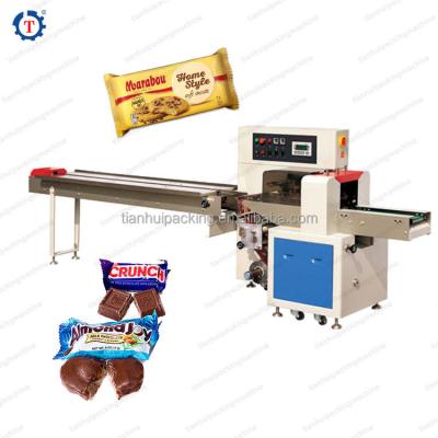 China High Quality Fresh Food Fruit And Vegetable Tray Automatic Pillow Packing Machine With Printing Date for sale