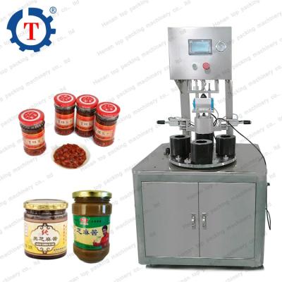 China Food Medicine Glass Bottle Capping Machine Sealing Safety Automatic Vacuum Capping Machine for sale