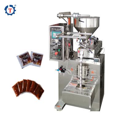 China Convenient Operation Automatic Ginger Garlic Paste Peanut Paste Sachet Packing Machine for sale