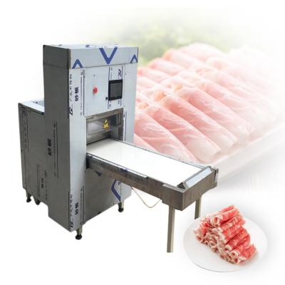 China food & Full Automatic Beverage Factory Meat Slicer Machine Frozen Meat Slicer for sale