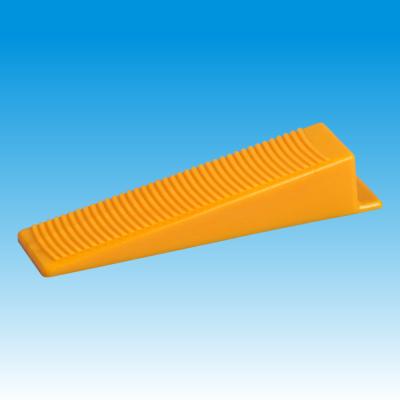 China Tile Zero Leveling Wedges Orange Color Plastic Tile Wedge for sale