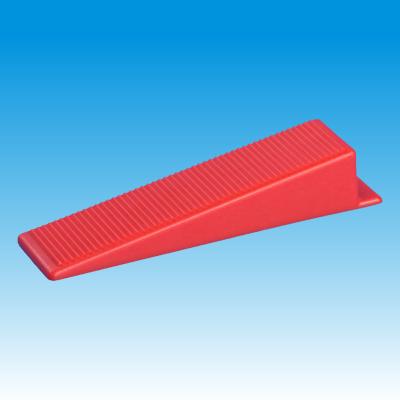 China Tile Zero Leveling Wedges Pink Color Plastic Tile Wedge for sale