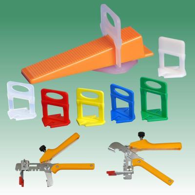 China Traditional Tile Leveling Clip Wedge Tile Leveling System for sale