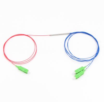 China FBT Type Mini Fiber Optic Cable Splitter 1310nm / 1550nm Splitter for sale