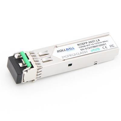 China Industrial Grade 1.25G CWDM SFP 1270-1610nm 80km 100km 120km RCSFP-24xx-LxDI for sale