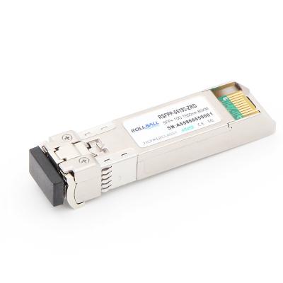 China 10GBASE ZR 80km 1550nm sfp+ 10g transceiver RB-XXXXX for sale