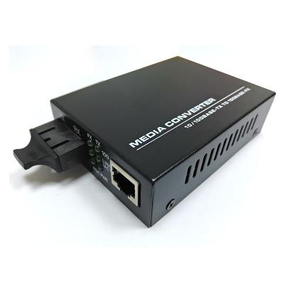 China Copper 100Base-TX Media Converter WDM Single-Fiber SC 20km RB-XXXXX Fiber 10/100BASE-FX for sale