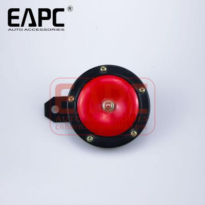 China TZ-208 90mm Universal Long Life Disc Horn 12/24V Electric Car Motorcycle Car Modification for sale