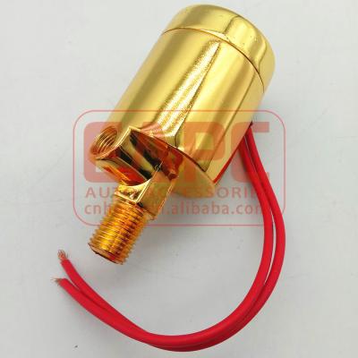 China C011-2G steel big golen heavy duty 24V color truck air horn switch klakson solenoid valve for sale