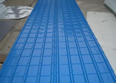 China Hot Dipped Galvanized Gi Steel Coil , Colour Coated Roofing Sheets CE ISO for sale