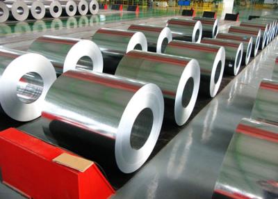 China Anti Finger Hot Dipped Galvanized Steel Coils , Steel Coil Strip CE ISO for sale