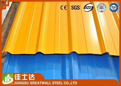 China Zinc Aluminized Ppgl / Ppgi Color Steel Roof Tile Steel Roofing Sheets Construction Use for sale