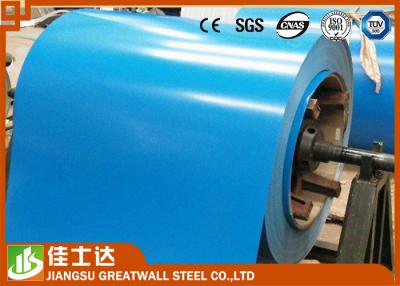 China Ral Color Coated Steel Coil PE Galvanized Prepainted Steel Coil / PPGI for sale