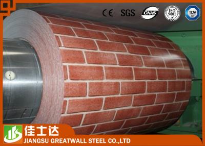 China Red Pre-Painted Galvanized Steel Coils / PPGI Color Coated Steel Coil for sale