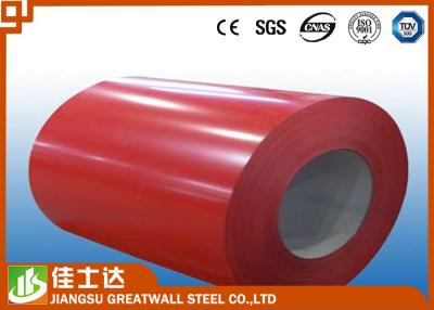 China AZ150 Red PPGL Color Steel Coil Or Plate Hot-Dip Galvalume 508mm Diameter for sale