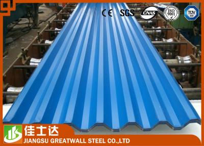 China PPGI PPGL Color Coated Corrugated Steel Sheets Steel Roof Tile Corrosion Resistance for sale