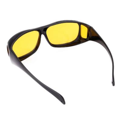 China Hot Selling Resin Men And Women Yellow Day And Night Driving Car Night Vision Binoculars Glass Anti-glare Sunglasses for sale