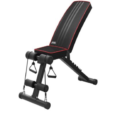 China Professional Multifunctional Folding Weightlifting Bench Barbell Stools Exercise Weightlifting Bench Fitness Chair New for sale