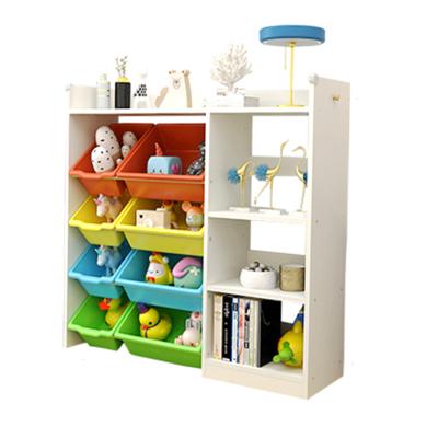 China Sustainable OEM Custom Wooden Toy Organizers And Storage Shelf for sale