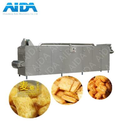 China food & Beverage Factory Puffed Cheese Corn Snacks Machine and Square Tube Snacks Making Machine for Core Filling Food Production Line for sale